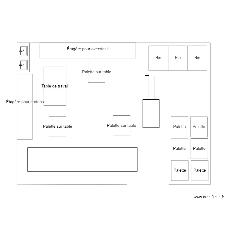 Repack. Plan de 0 pièce et 0 m2