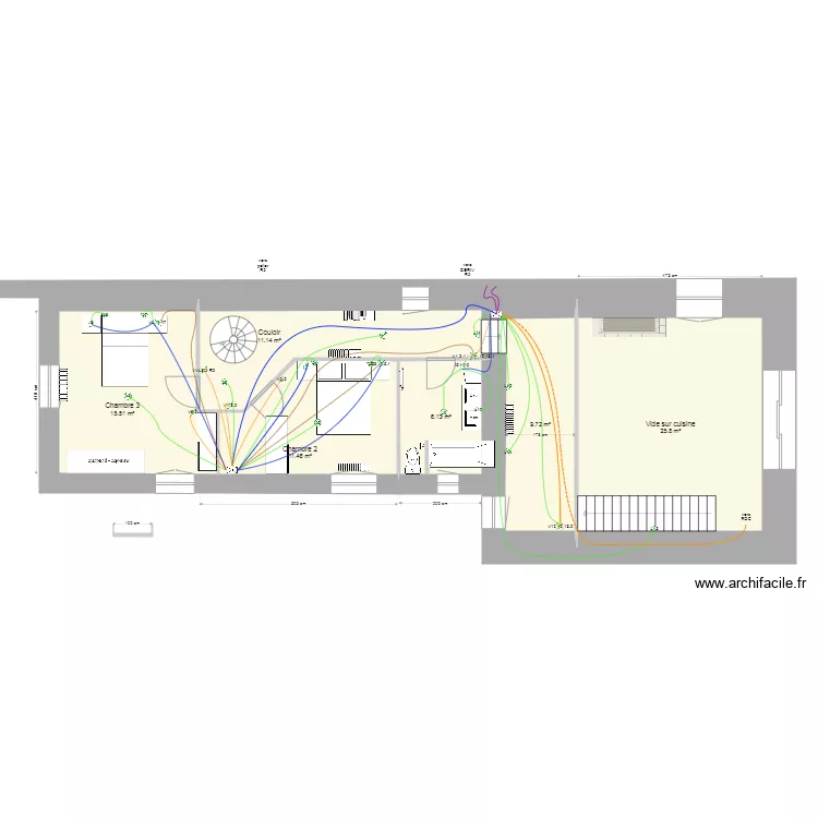Bourg 19 SANS R1B R2 cuisine provisoire#6. Plan de 