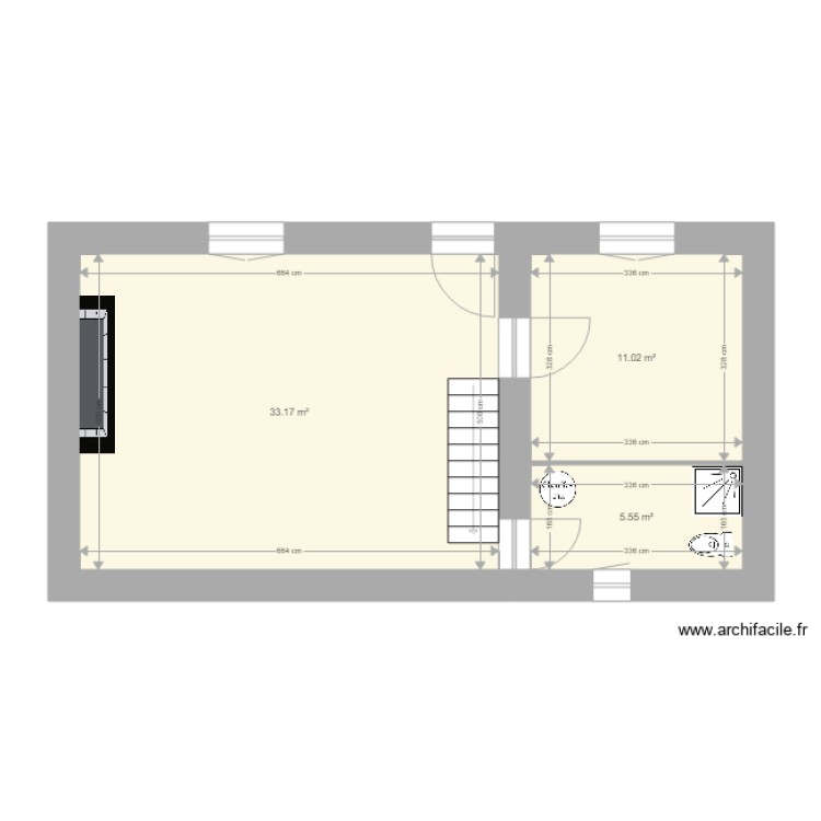 JB Ste Feyre la Montagne  RDC V02. Plan de 0 pièce et 0 m2