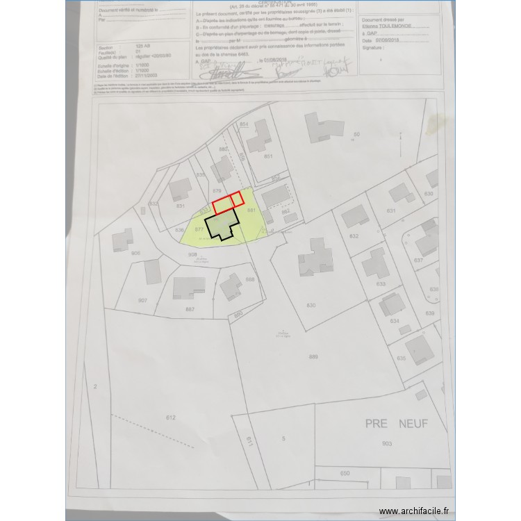 Garage Laurent . Plan de 0 pièce et 0 m2