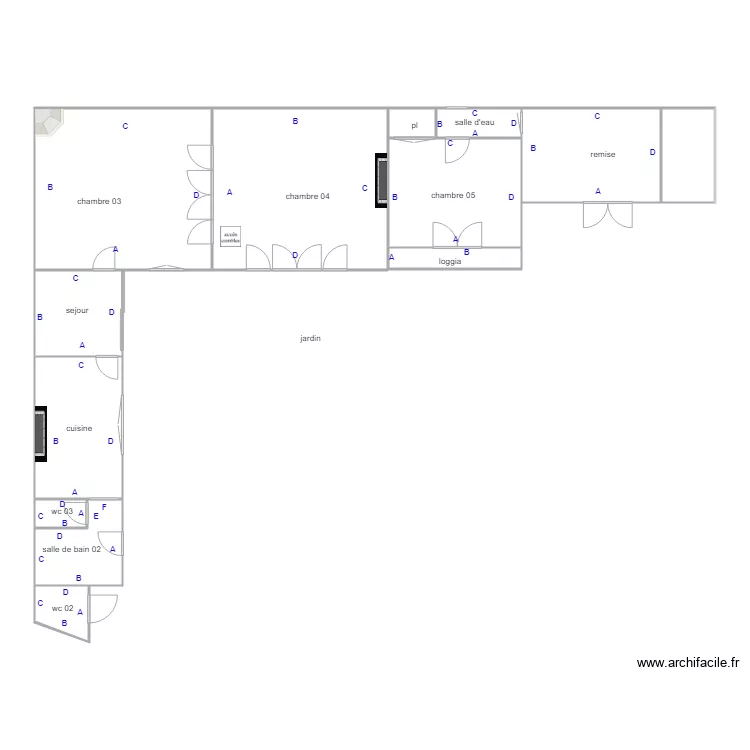 indivision rolland 1949 PB. Plan de 
