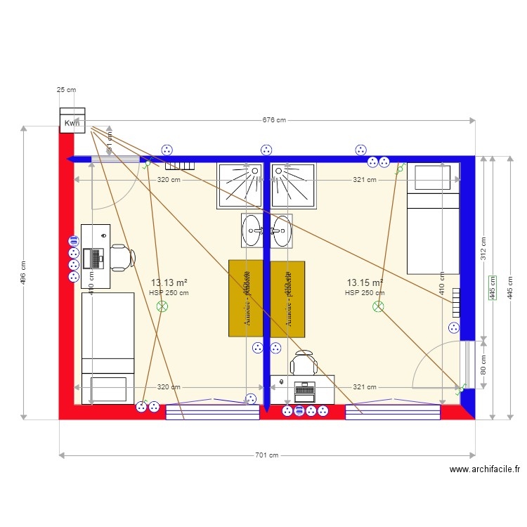 PIECE 2 CH 3 CH 4 matrice. Plan de 0 pièce et 0 m2