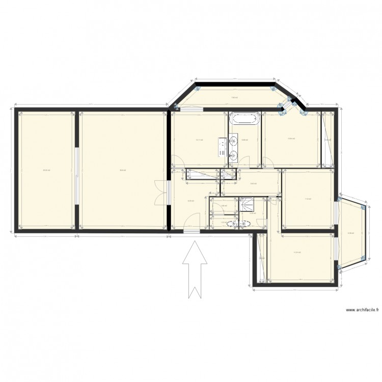 Plan Chantilly Corrazini. Plan de 0 pièce et 0 m2