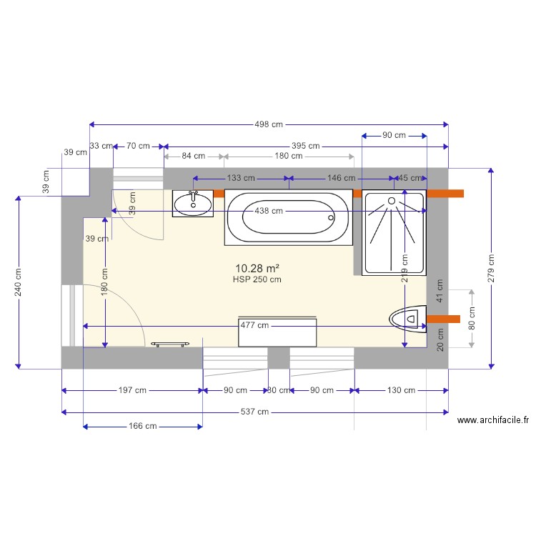 SDB 21 janvier 2019 version 2. Plan de 0 pièce et 0 m2