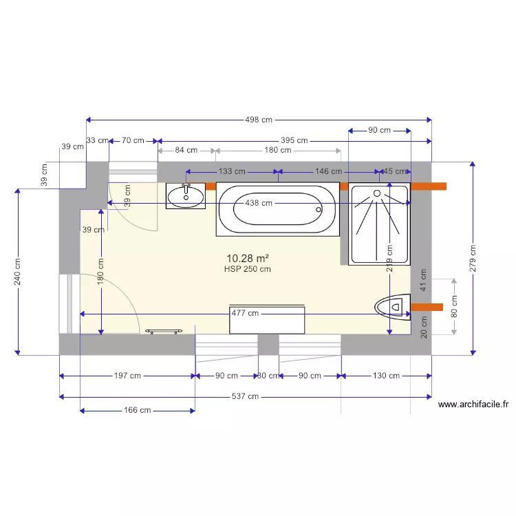 SDB 21 janvier 2019 version 2. Plan de SDB 21 janvier 2019 version 2. Plan de
