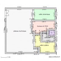 le plan du local commercial