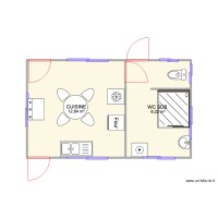 PLAN CUISINE WC SDB UEUE1 EST RIMATARA 