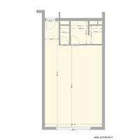 Chambre G fa&ccedil;ade Etage 1 2 3 