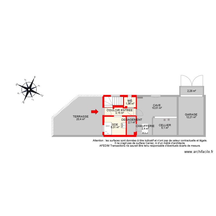 BI 7182 RDC. Plan de 0 pièce et 0 m2