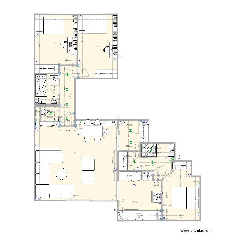 appartement V15. Plan de 0 pièce et 0 m2