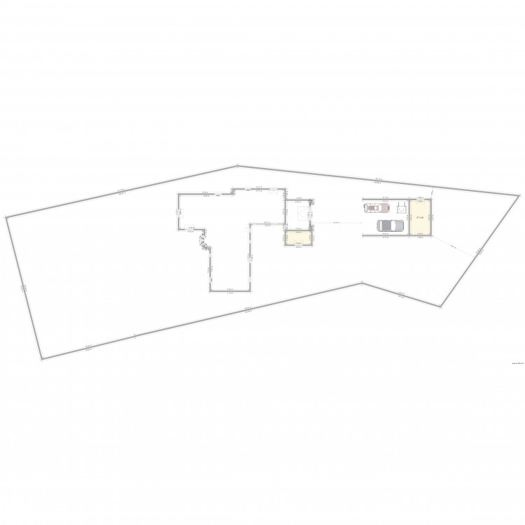 projet garage st porchaire. Plan de 0 pièce et 0 m2