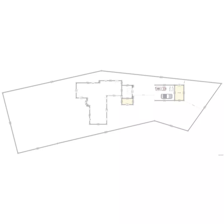 projet garage st porchaire. Plan de 