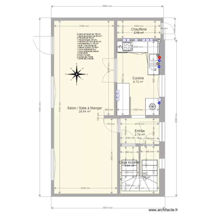 SOLTERRE 3 pl Bourg Aménagement Cuisine v5. Plan de SOLTERRE 3 pl Bourg Aménagement Cuisine v5. Plan de