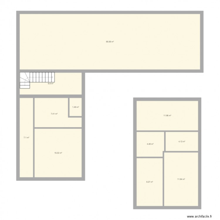 maison fos. Plan de 0 pièce et 0 m2