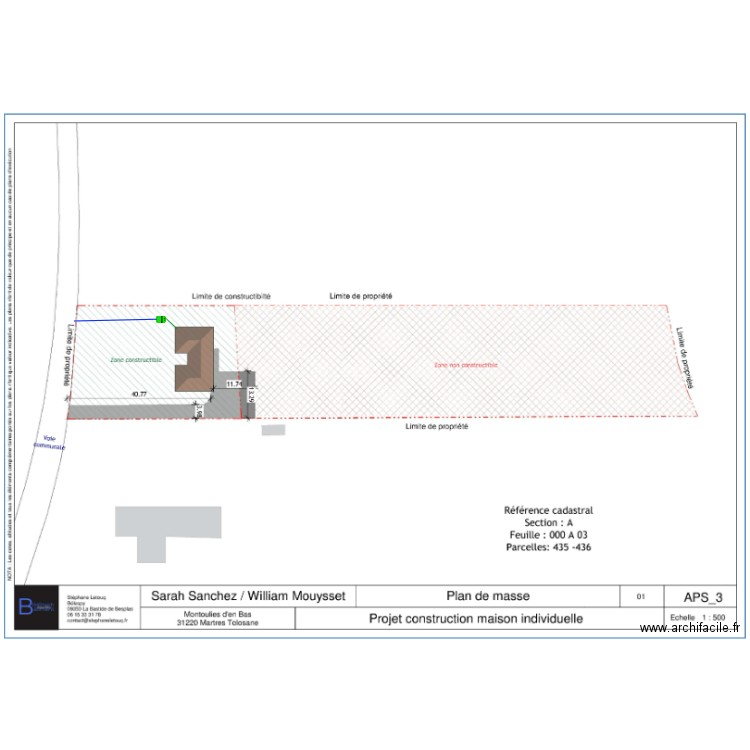 Mouysset. Plan de 0 pièce et 0 m2