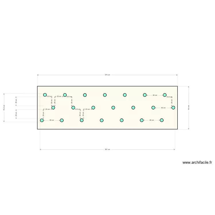 PIETRO PLAN RAIN. Plan de 