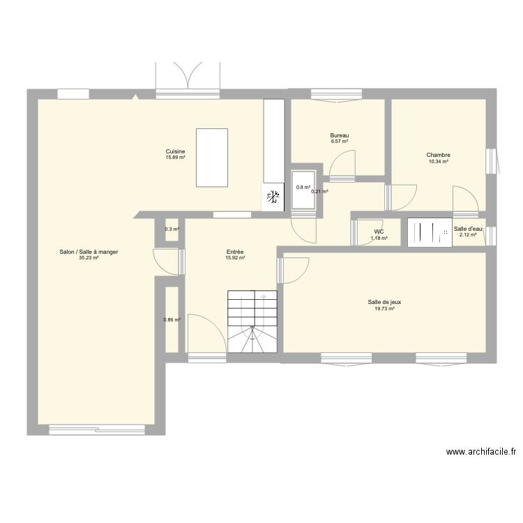 Maison LRK V2. Plan de 0 pièce et 0 m2