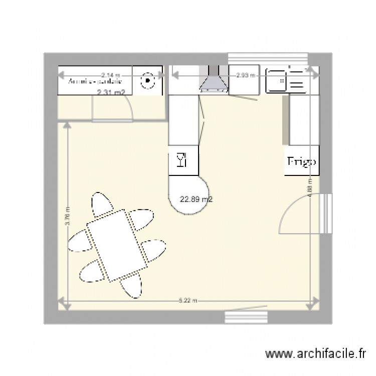 KERISPERN CUISINE MAISON GAUCHE 3. Plan de 0 pièce et 0 m2