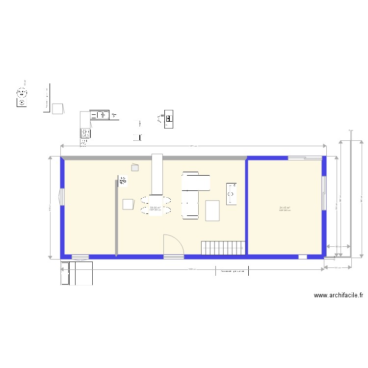 maison etage2. Plan de 0 pièce et 0 m2