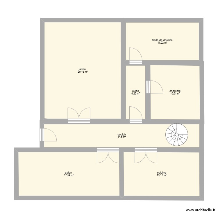 vhvuyg. Plan de 0 pièce et 0 m2