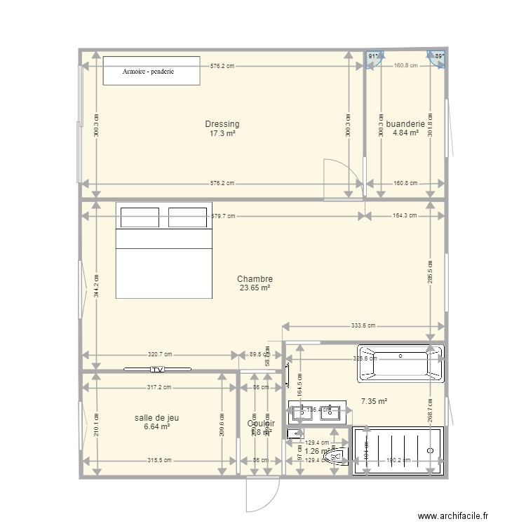 tesson. Plan de 0 pièce et 0 m2