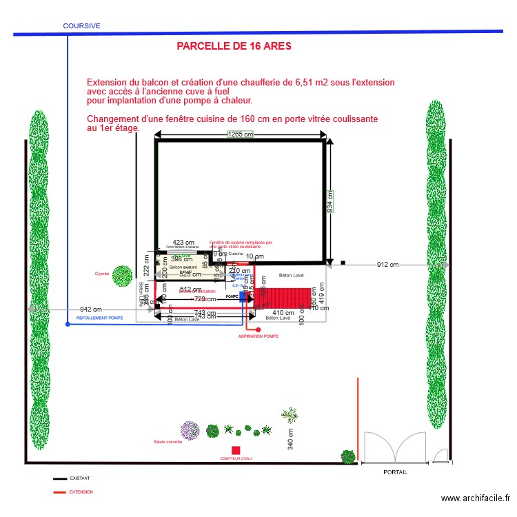 Circuit Pompe à Chaleur. Plan de 0 pièce et 0 m2