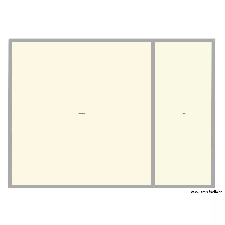 Tarabel. Plan de 2  et 285 m²