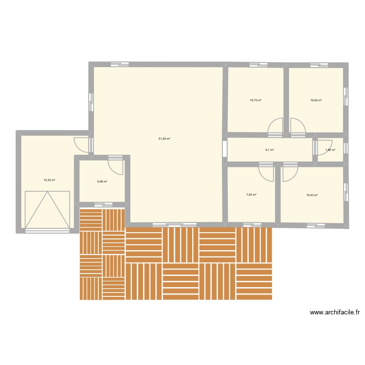 Maison. Plan de 0 pièce et 0 m2 Maison. Plan de 0 pièce et 0 m2