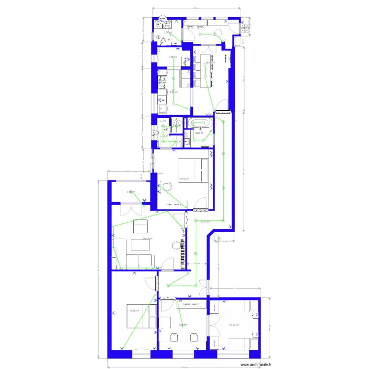 plan sao felix 7 elec. Plan de 