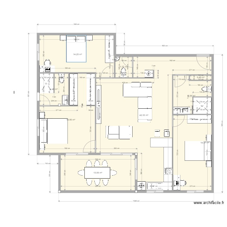 F4A. Plan de 0 pièce et 0 m2