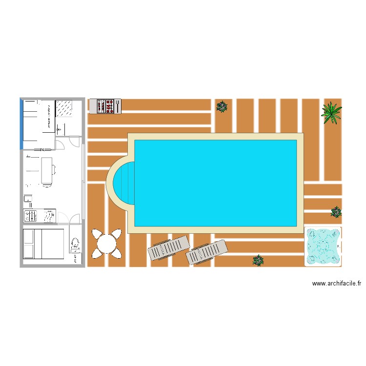 plan piscine 2019. Plan de 0 pièce et 0 m2