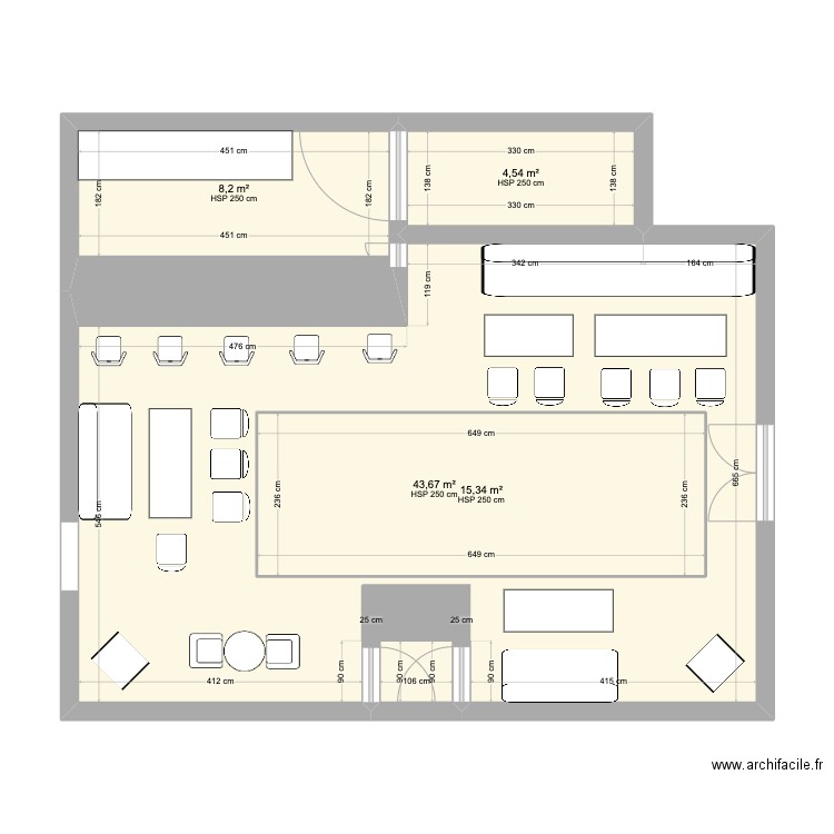 bar1. Plan de 0 pièce et 0 m2