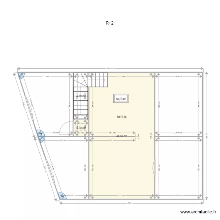 R2 estagel . Plan de 