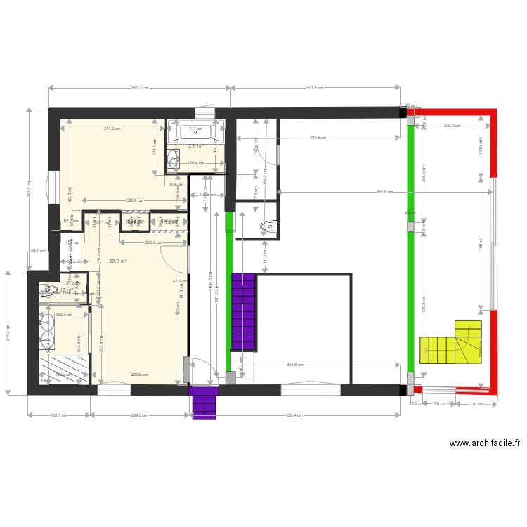 natacha macon. Plan de 0 pièce et 0 m2