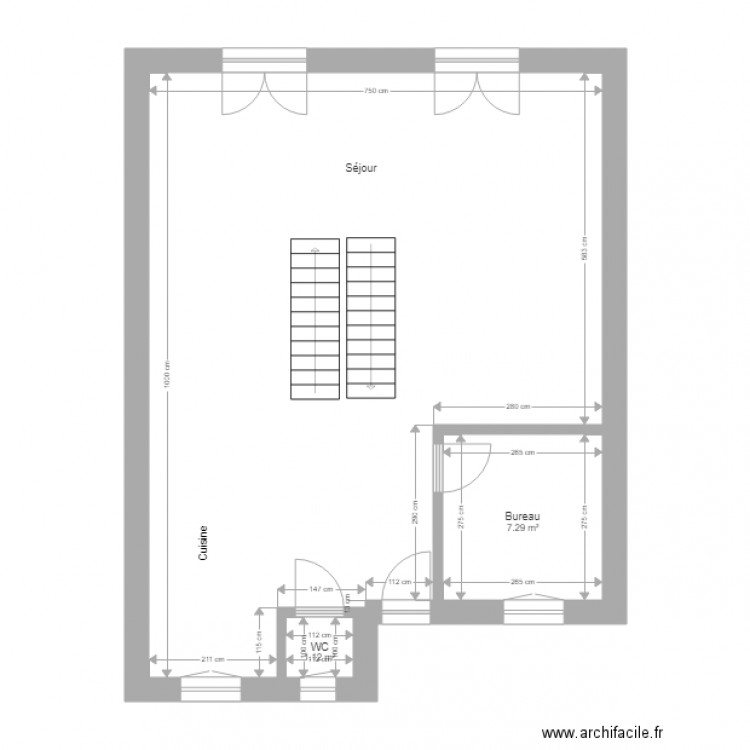 FLEURY Commelle Vernay. Plan de 0 pièce et 0 m2