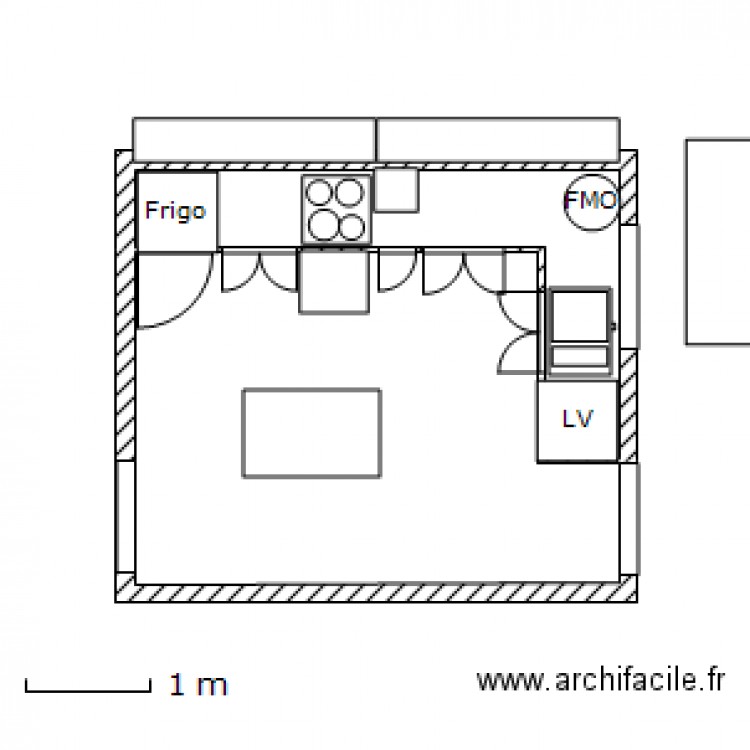 cuisine_bonne_cotes_02. Plan de 0 pièce et 0 m2