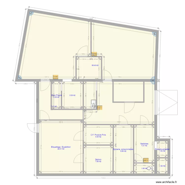 Heynault 001. Plan de 