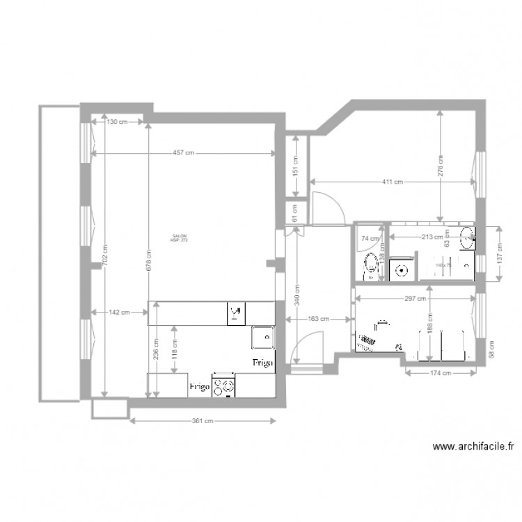 PROJET henri 2 mai. Plan de 0 pièce et 0 m2