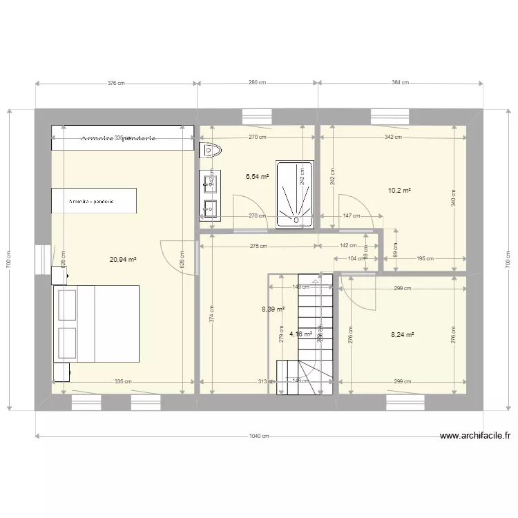 M Pierr&eacute;. Plan de 