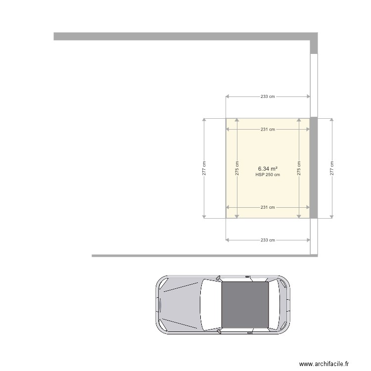 Cour01. Plan de 0 pièce et 0 m2