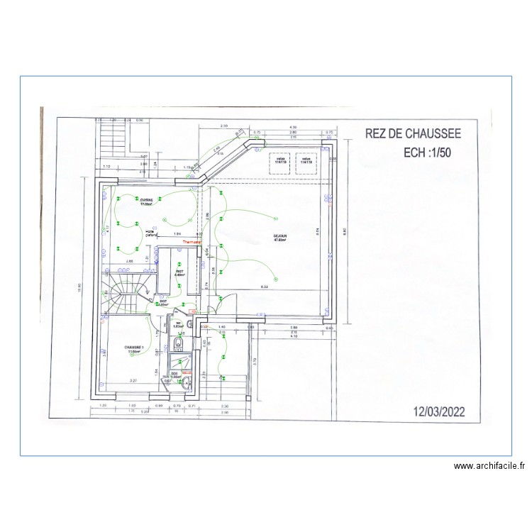 Hobeika RDC. Plan de 0 pièce et 0 m2