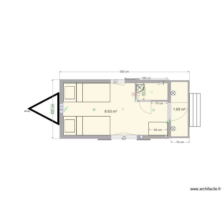 Roulotte Tsigane PI CO. Plan de 