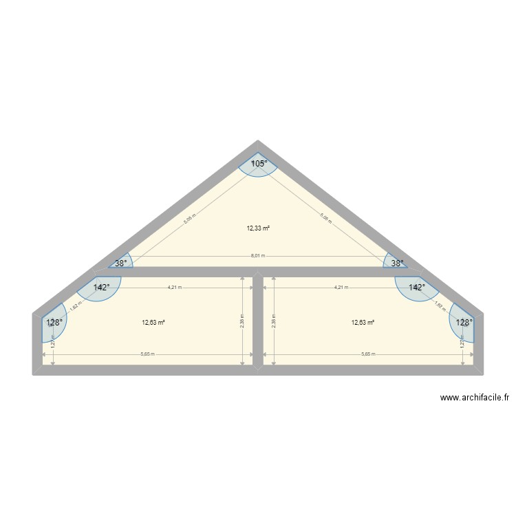 GABIOT. Plan de 0 pièce et 0 m2