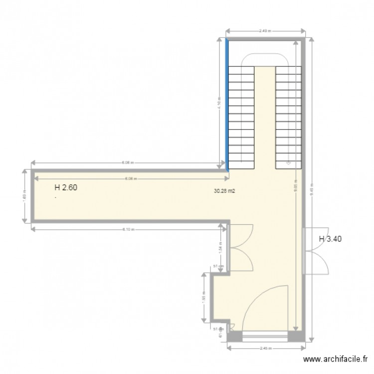 SAUVEAU RDC. Plan de 0 pièce et 0 m2