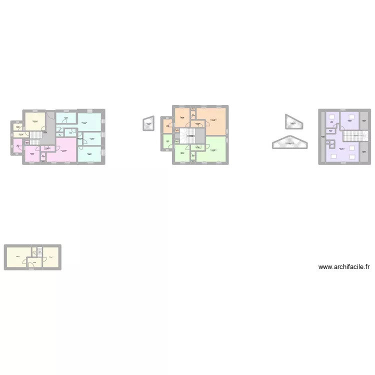 Les Islettes RDC. Plan de 