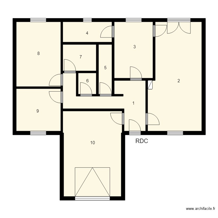 195138 OPH DE LA MEUSE. Plan de 0 pièce et 0 m2