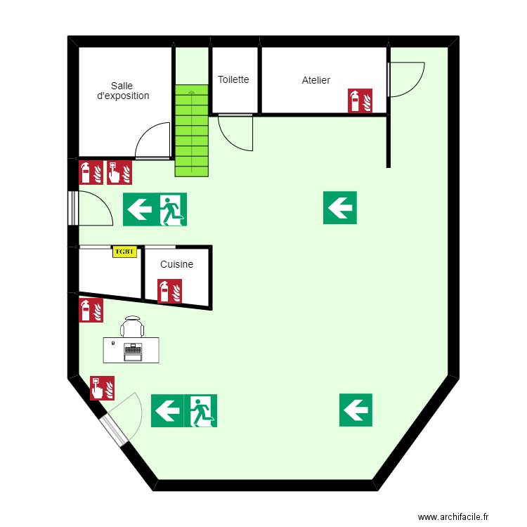 Centre Photographique de Marseille . Plan de 0 pièce et 0 m2