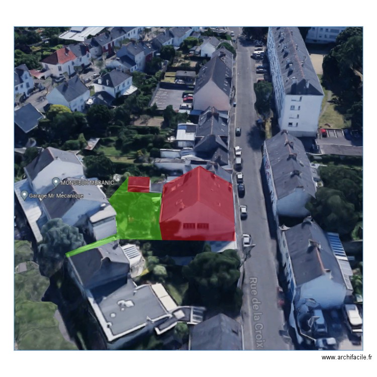 CF vue du ciel 2. Plan de 0 pièce et 0 m2