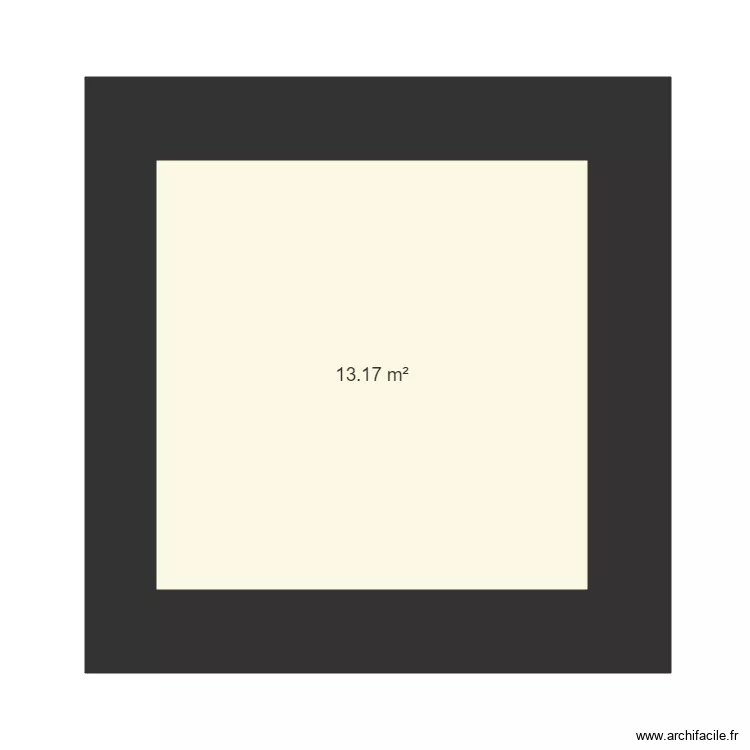 Clocher et 1 &eacute;tage appartement. Plan de 