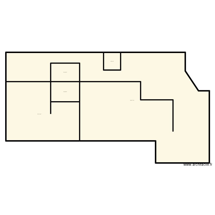 PLAN SETROUK HAUSSMAN  2. Plan de 5 pièces et 542 m2